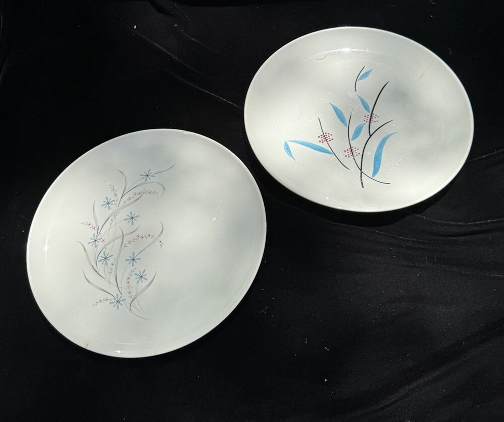 1950’s Taylor, Smith, and Taylor Ever Yours & Stetson Dinner Plates A45